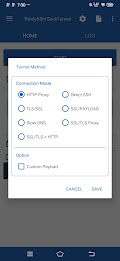 ThirdySSH Sock Tunnel VPN Screenshot2
