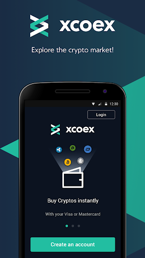 XCOEX Cryptocurrency Wallet Screenshot2