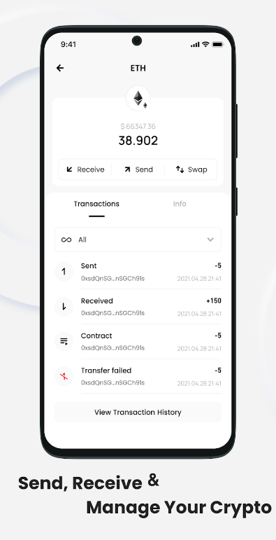 ONTO Cross chain Crypto Wallet Screenshot3