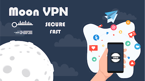 Moon VPN: Fast VPN proxy Screenshot5