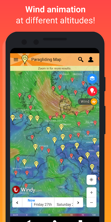 Paragliding Map Screenshot2