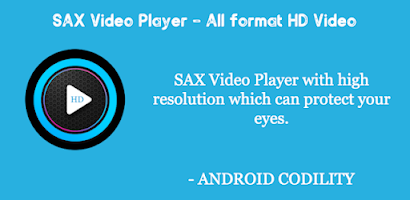 SAX Video Player - All Format Screenshot1