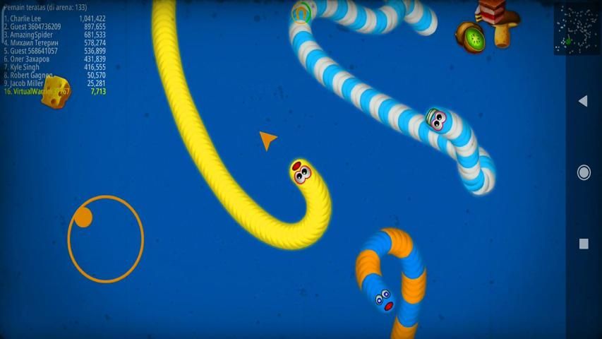 Snake Zone : Worm Mate Cacing io Screenshot3