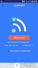 JustVPN - VPN Tanpa Batas Screenshot2
