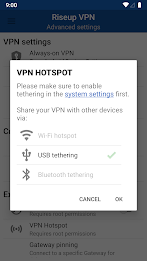 RiseupVPN Screenshot7