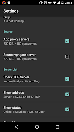 VPN Servers for OpenVPN Screenshot6