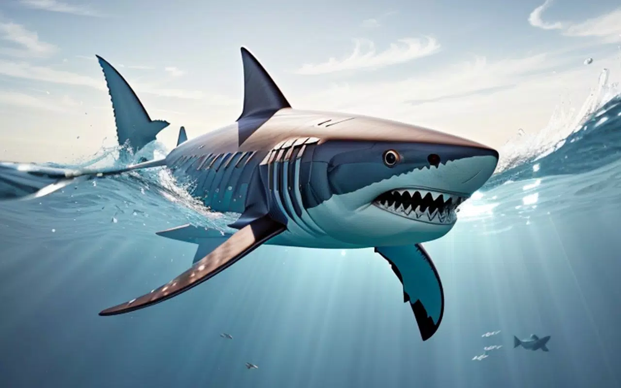 Hungry Shark Attack Shark Game Screenshot1