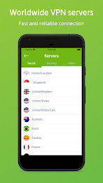 Kiwi VPN Internet Lebih Cepat Screenshot3