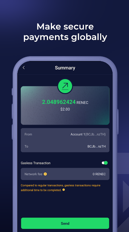 Carax Wallet Screenshot1