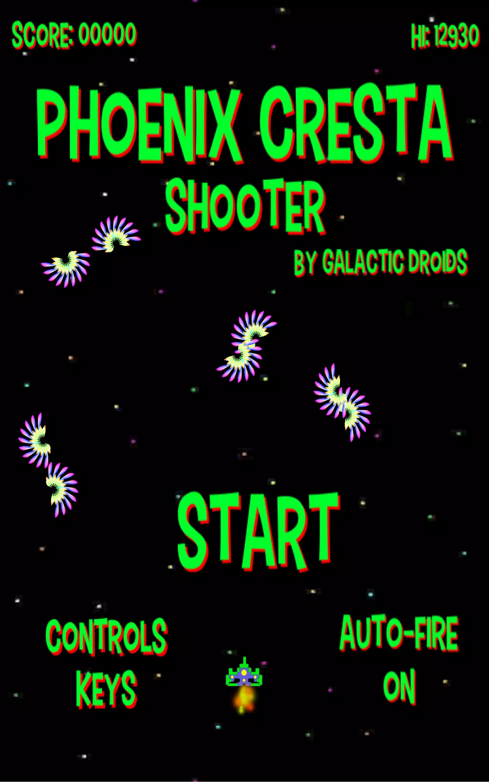 Phoenix Cresta Arcade Shooter Screenshot1