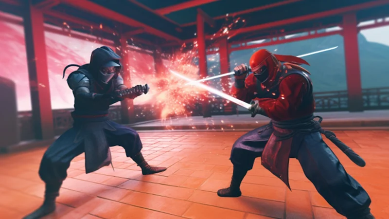 Shadow Ninja Fighting 3D Game Screenshot1