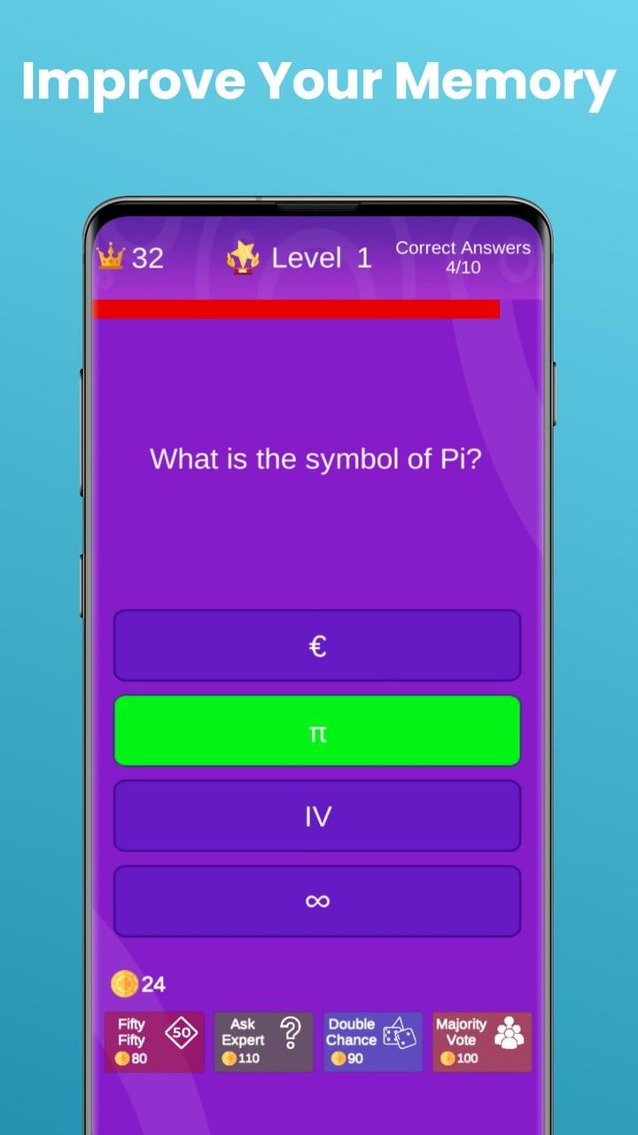 Math Quiz: Brain Training Game Screenshot3