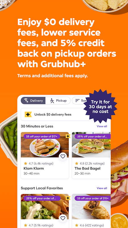 Seamless: Local Food Delivery Screenshot3