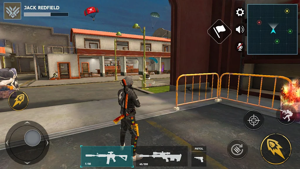 Survival Squad Offline Fire 3D Screenshot1