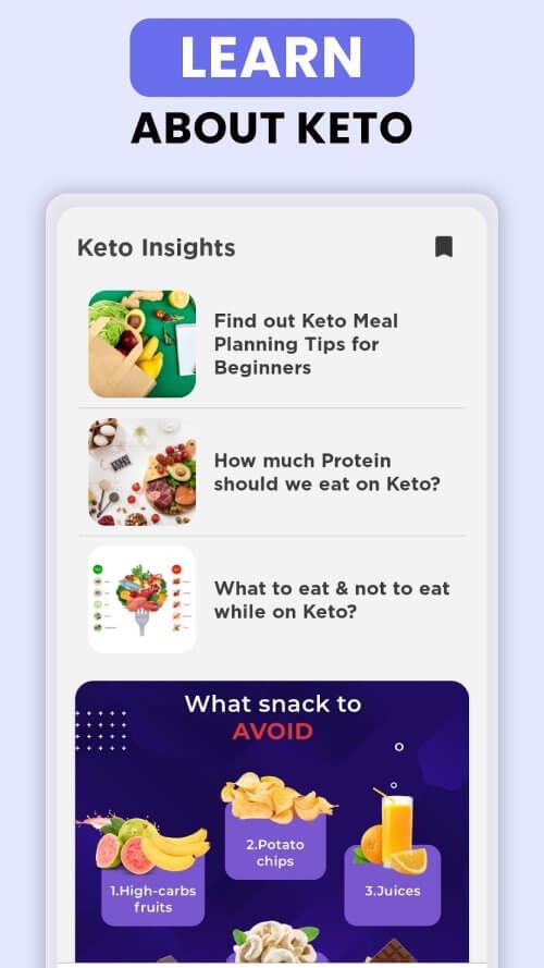 Keto Manager Keto Diet Tracker Screenshot6