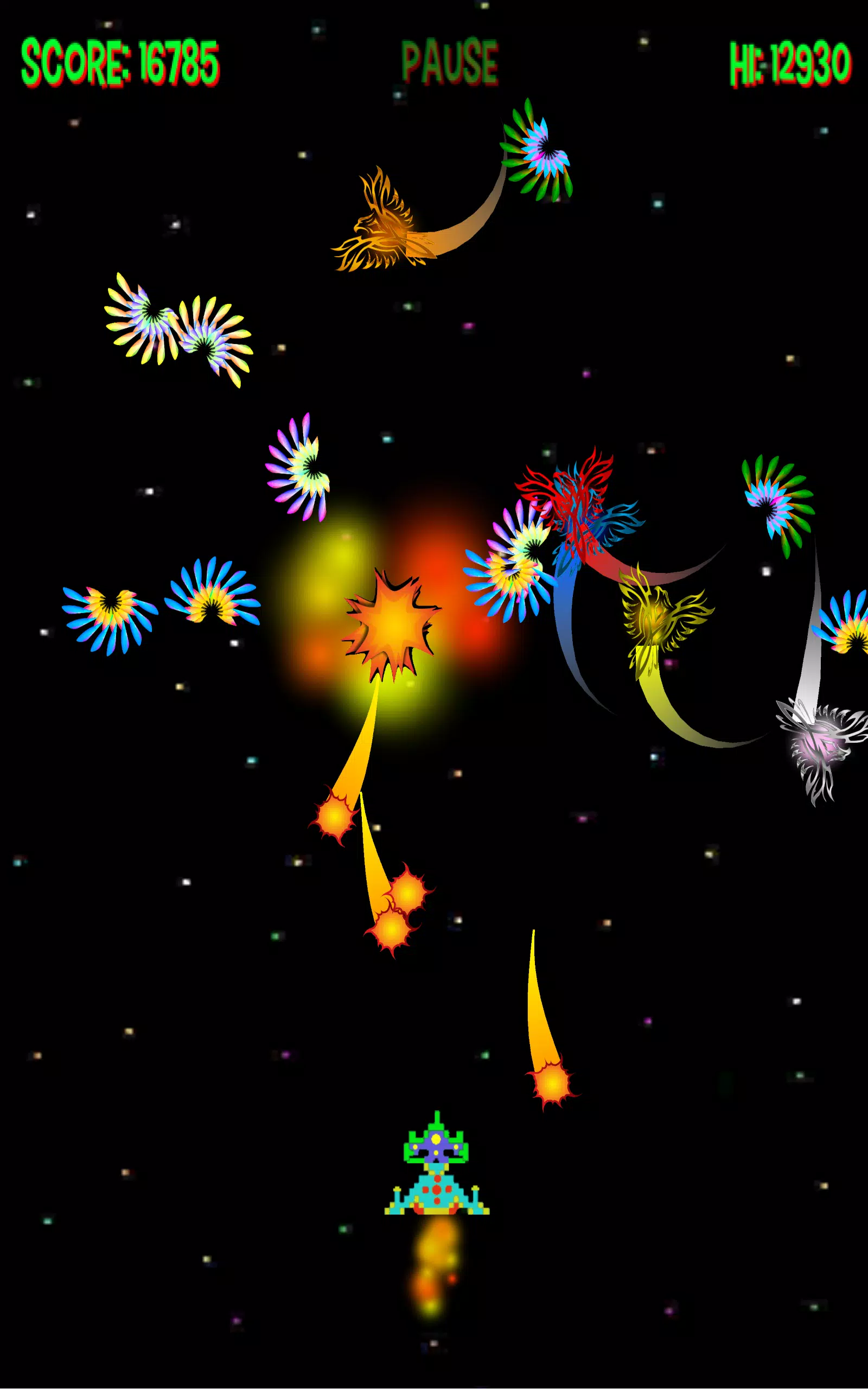 Phoenix Cresta Arcade Shooter Screenshot3