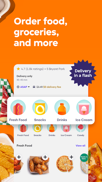 Seamless: Local Food Delivery Screenshot1