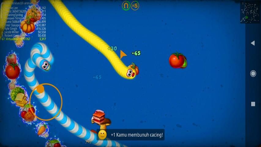 Snake Zone : Worm Mate Cacing io Screenshot2