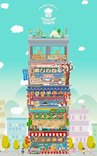 Solitaire Cooking Tower Screenshot5