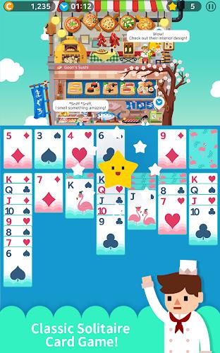 Solitaire Cooking Tower Screenshot1