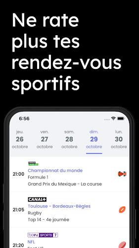 Programme TV Sportif & alertes Screenshot1