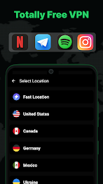 Alligator VPN - Private & Fun Screenshot2