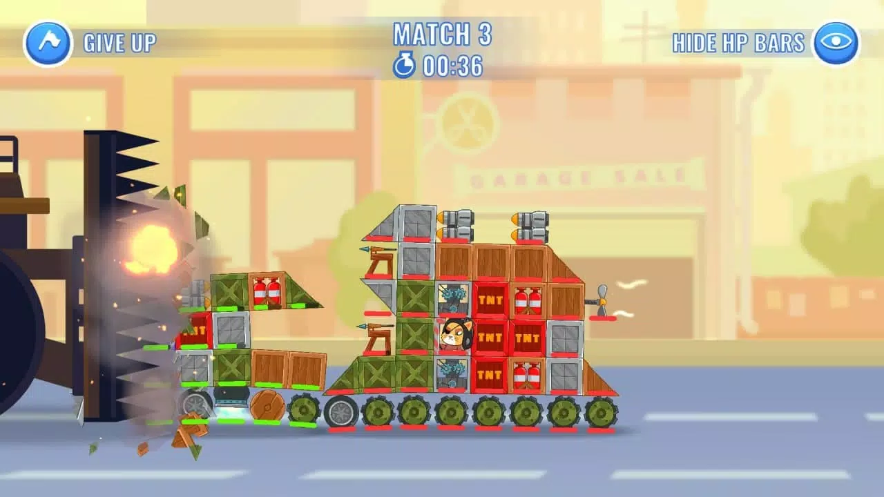 Boom-Boom Cars: Craft & Fight! Screenshot4