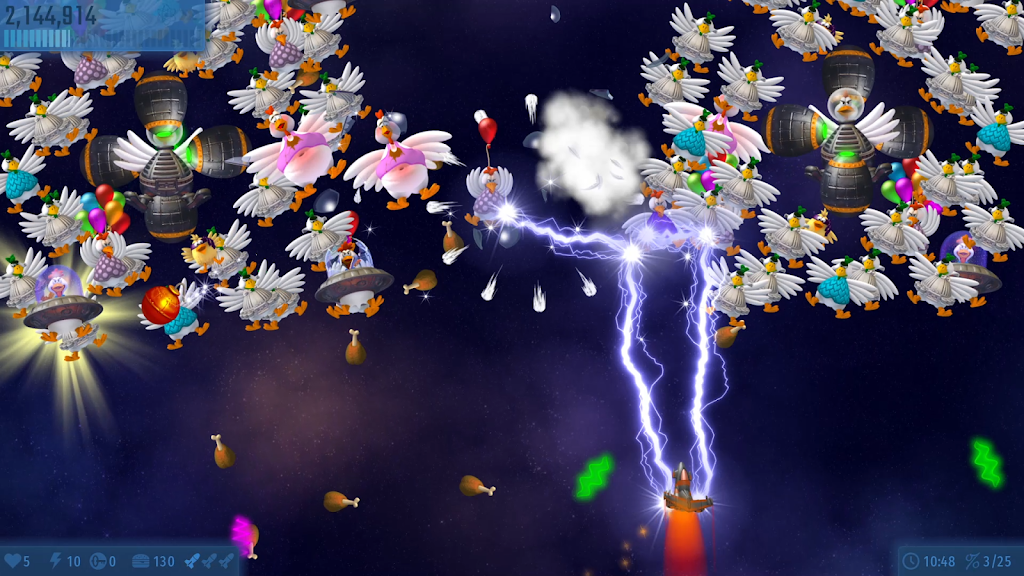 Chicken Invaders Universe Screenshot1