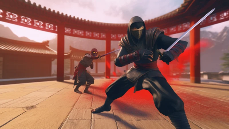 Shadow Ninja Fighting 3D Game Screenshot2