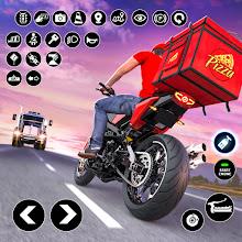 Bike Games Pizza Delivery APK