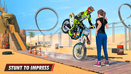 Motor Balap Game: Motor Cross Screenshot3