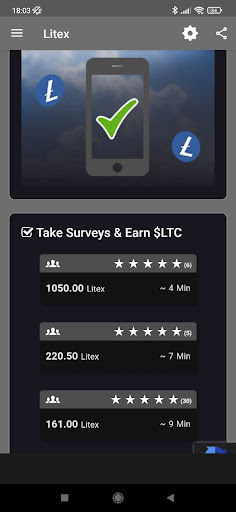 LTC4ME LTC Cloud Mining Screenshot3