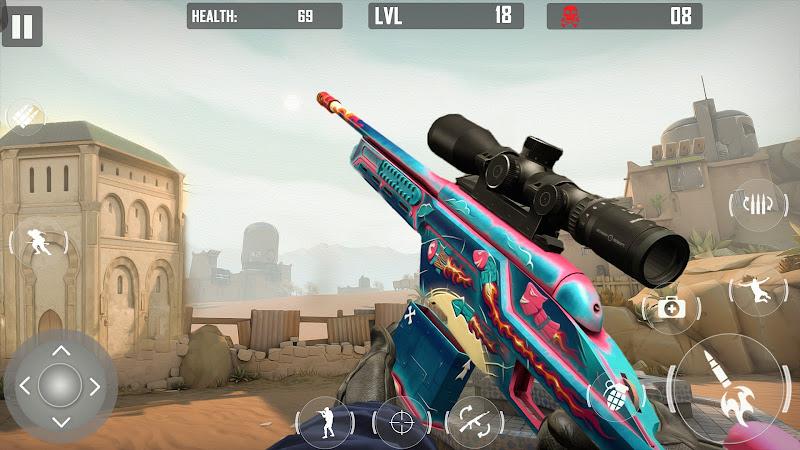 Cover strike gun games Screenshot1