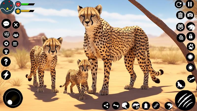 Wild Cheetah Family Simulator Screenshot7