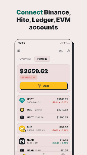 NEAR Crypto wallet HERE Screenshot3