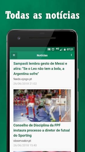 SouSporting - Notícias do Spor Screenshot1