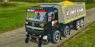 Tipper Lorry Truck Mod Bussid Screenshot2