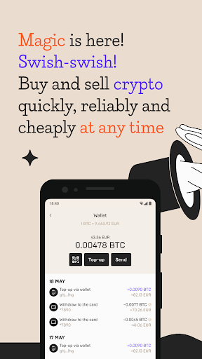 Mercuryo Bitcoin Cryptowallet Screenshot3