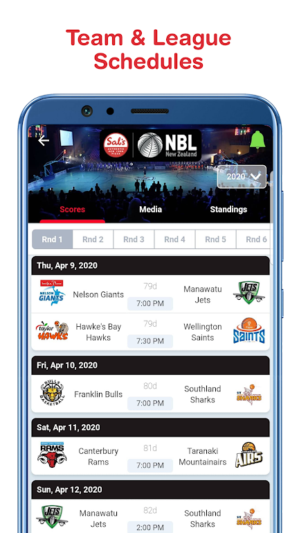 Tribe: Live Sports Scores Screenshot3