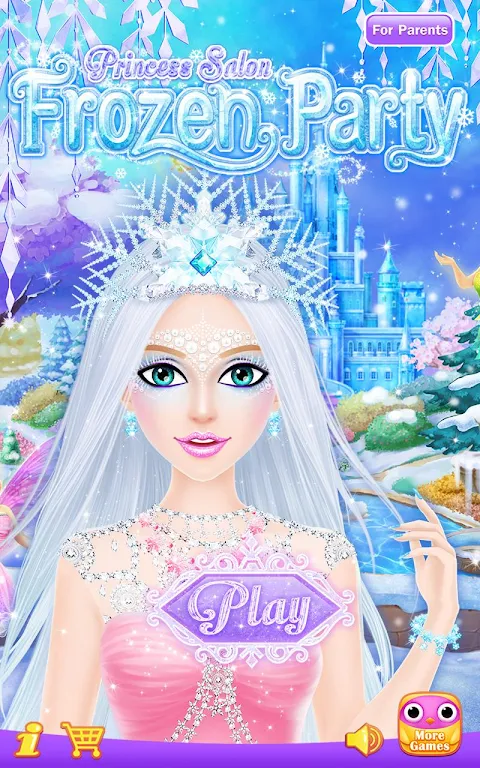 Princess Salon: Frozen Party Screenshot1