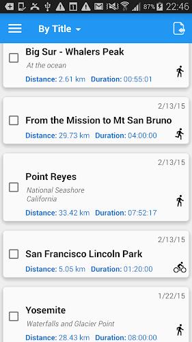 Track My Trip - GPS Tracking & Online Sharing Screenshot2