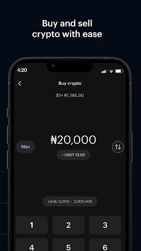 BoundlessPay Buy& Sell Crypto Screenshot2