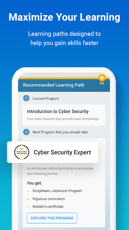 Simplilearn: Online Learning Screenshot3