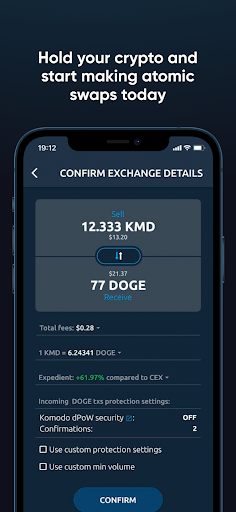 Komodo Mobile Crypto Wallet Screenshot4