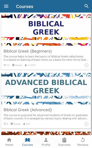 Ginoskos: Biblical Languages Screenshot6