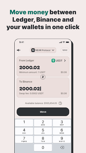 NEAR Crypto wallet HERE Screenshot2