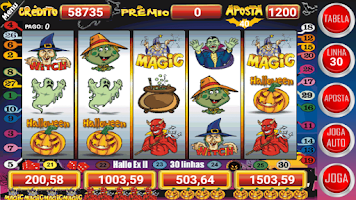 Halloween Slots 30 Linhas Screenshot4