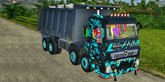 Tipper Lorry Truck Mod Bussid Screenshot3