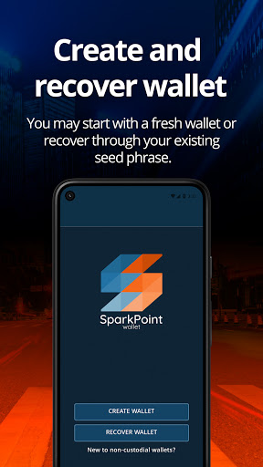 SparkPoint Crypto Wallet Screenshot1