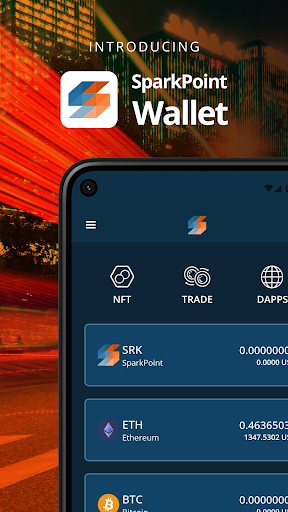 SparkPoint Crypto Wallet Screenshot2